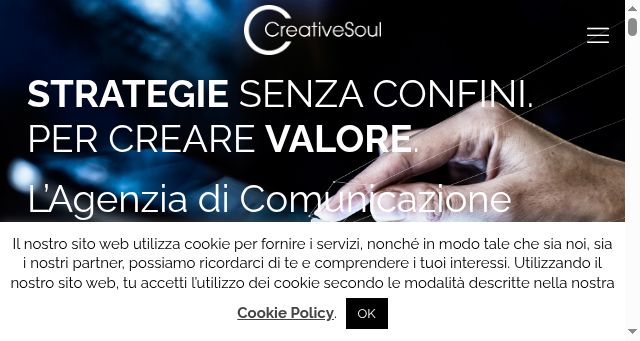 Screenshot of creativesoul.it