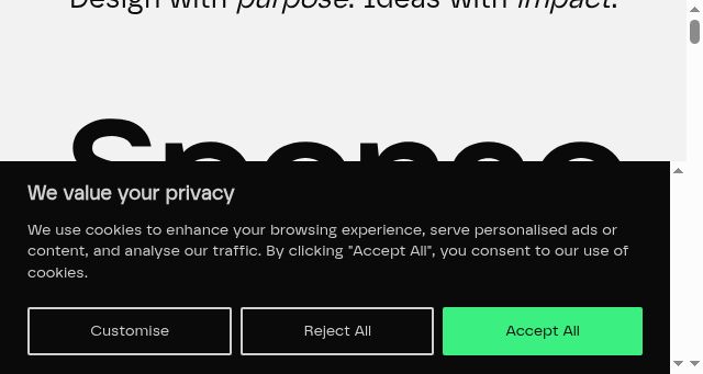Screenshot of creativesponge.co.uk