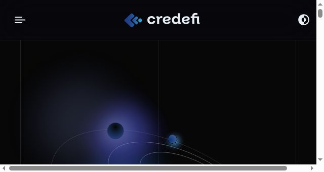 Screenshot of credefi.io