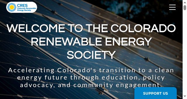 Screenshot of cres-energy.org