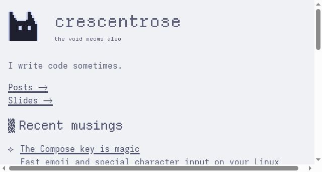 Screenshot of crescentro.se