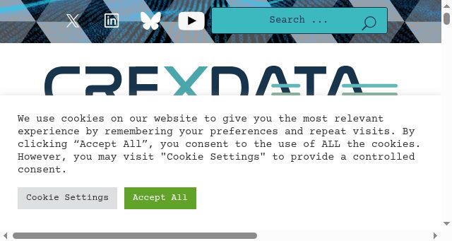 Screenshot of crexdata.eu