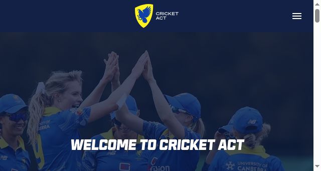 Screenshot of cricketact.com.au