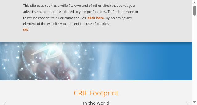 Screenshot of crif.com.bs