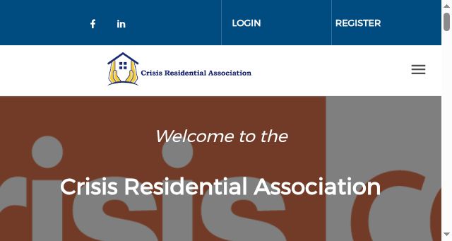 Screenshot of crisisresidentialassociation.org