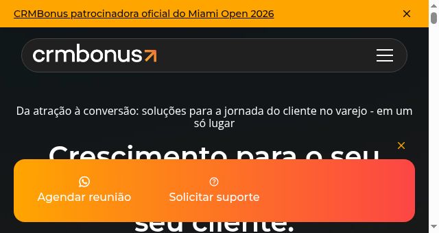 Screenshot of crmbonus.com.br