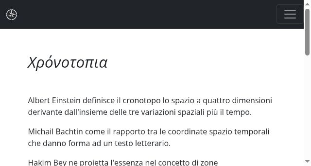 Screenshot of cronotopia.net