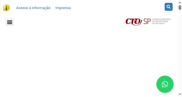 Screenshot of crosp.org.br