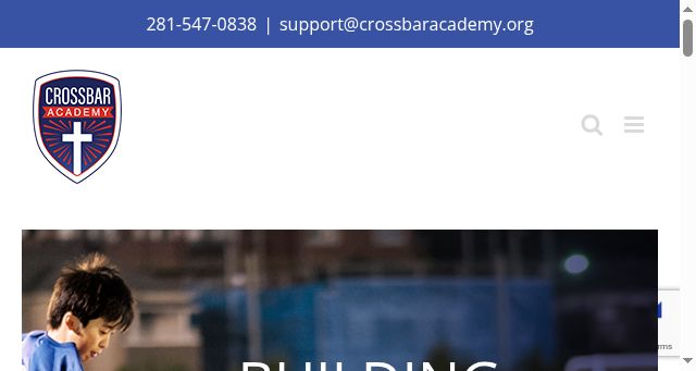Screenshot of crossbaracademy.org