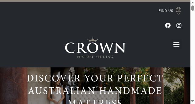 Screenshot of crownposture.com.au