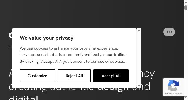 Screenshot of crush-design.co.uk