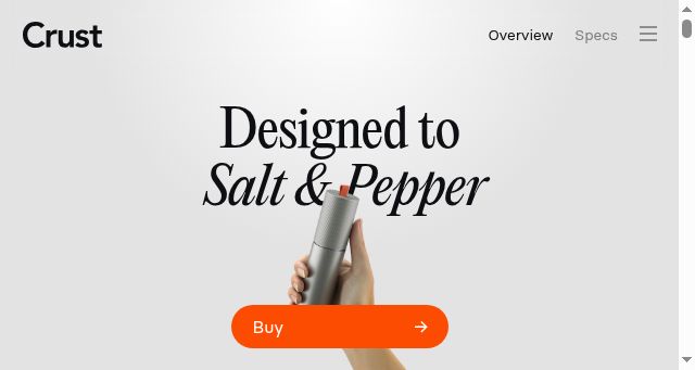 Screenshot of crustmill.com