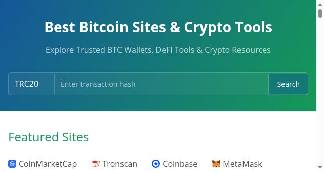 Screenshot of cryptohublink.com