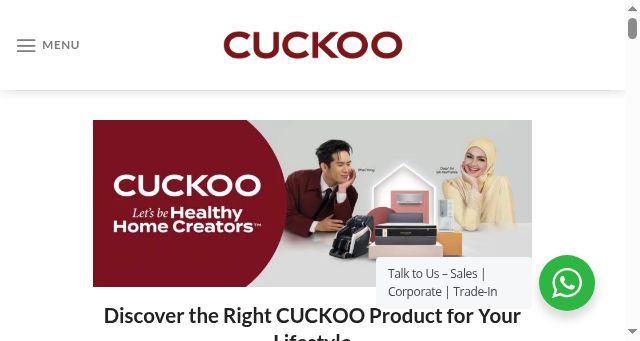 Screenshot of cuckoo-malaysia.my