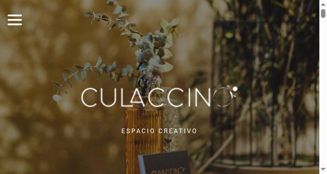 Screenshot of culaccino.es
