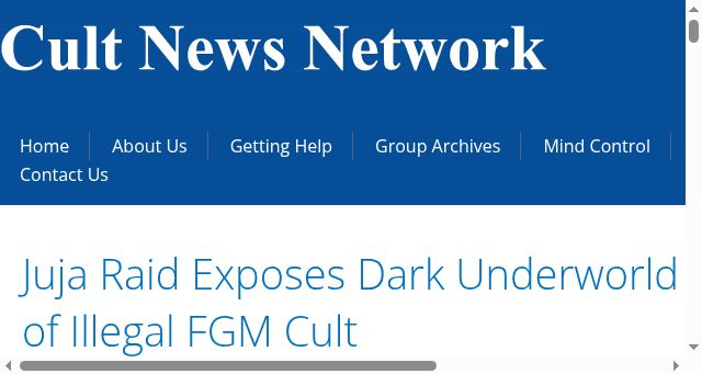 Screenshot of cultnews.net