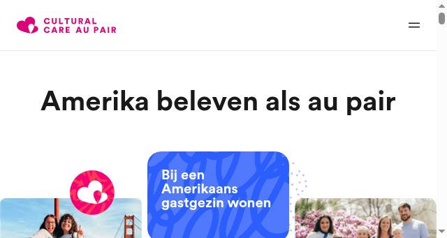 Screenshot of culturalcare.nl