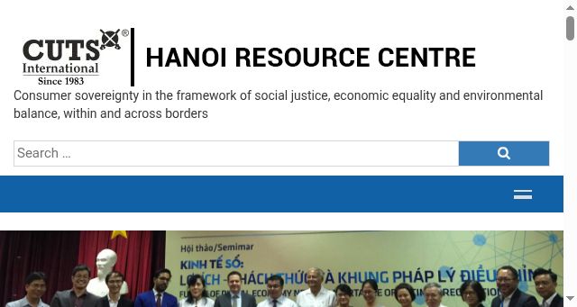 Screenshot of cuts-hrc.org