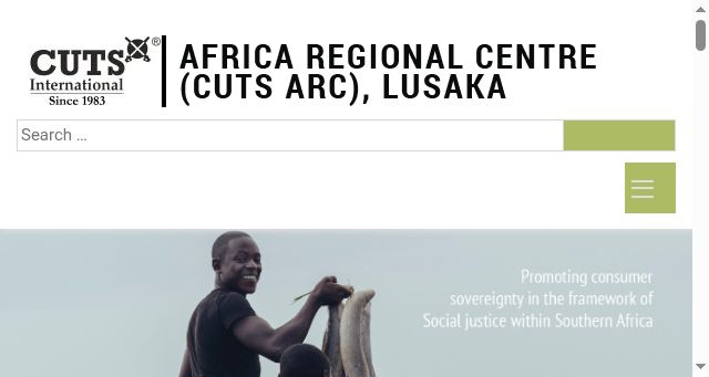 Screenshot of cuts-lusaka.org