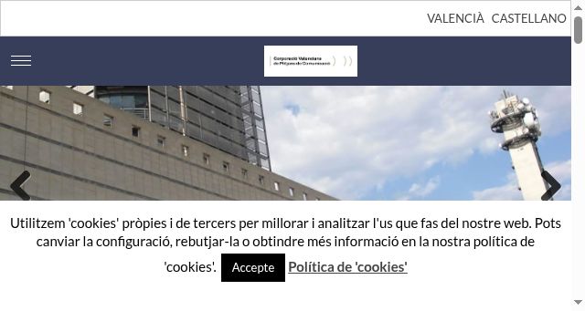 Screenshot of cvmc.es