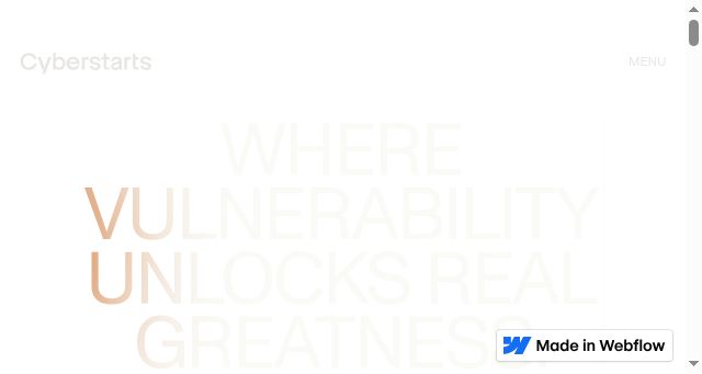 Screenshot of cyberstarts.com