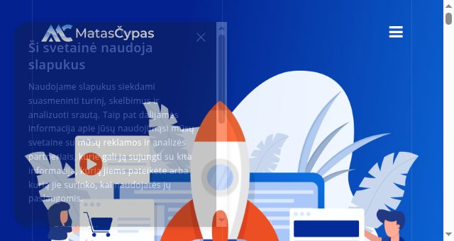 Screenshot of cypas.lt
