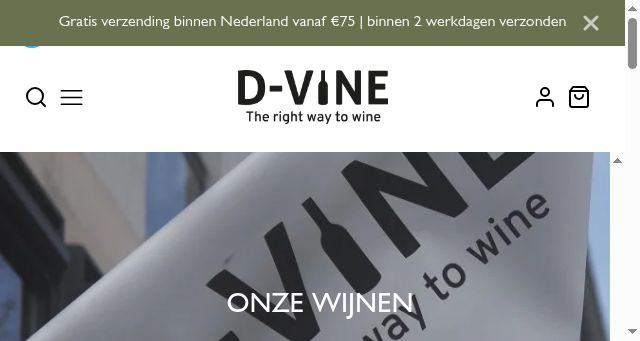 Screenshot of d-vine.eu