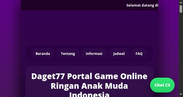 Screenshot of daget77.it.com