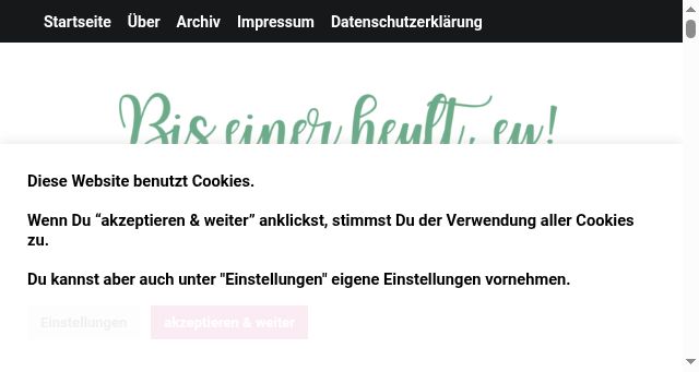 Screenshot of daily-pia.de
