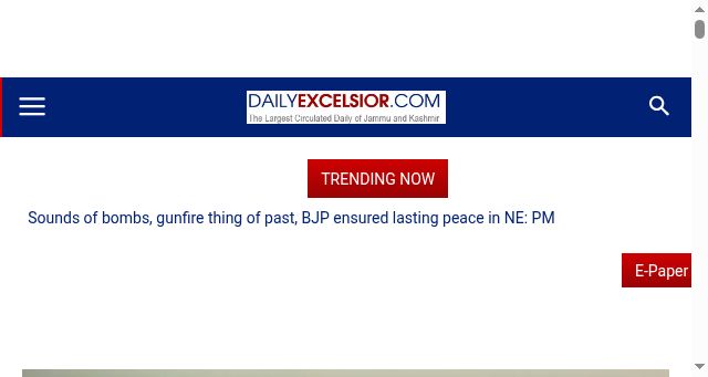 Screenshot of dailyexcelsior.com