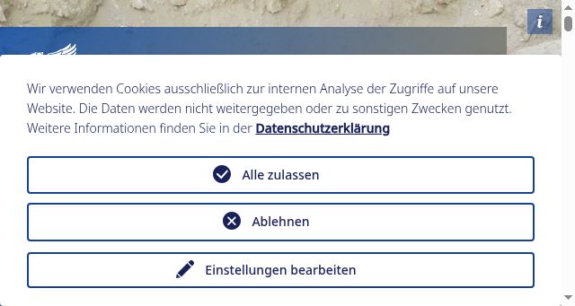Screenshot of dainst.org