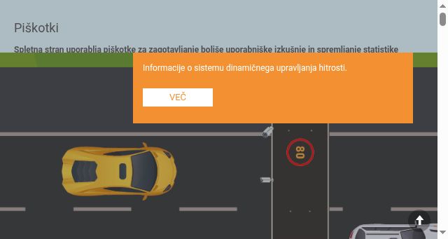 Screenshot of dars.si