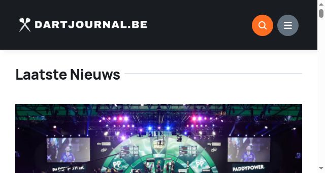 Screenshot of dartjournal.be