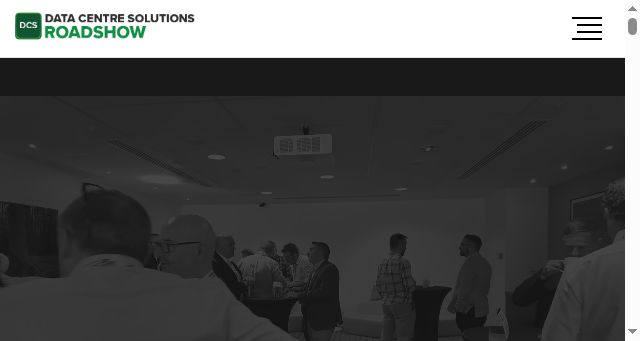 Screenshot of datacentreroadshow.com
