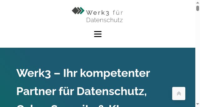 Screenshot of datenschutz-werk.de