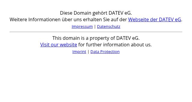 Screenshot of datev-kb.de