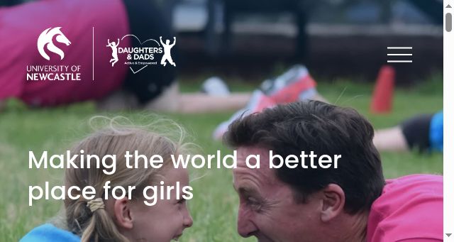 Screenshot of daughtersanddads.com.au
