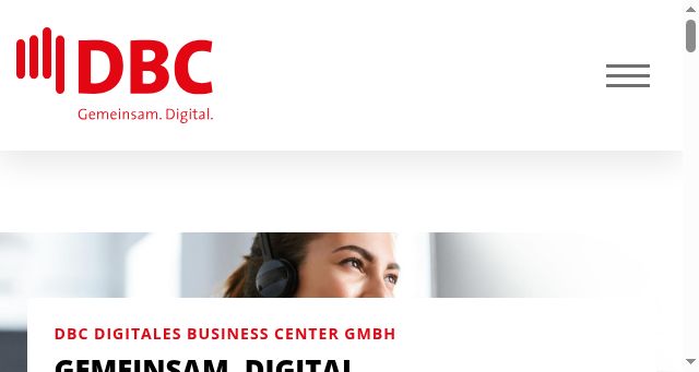 Screenshot of dbc-direkt.de