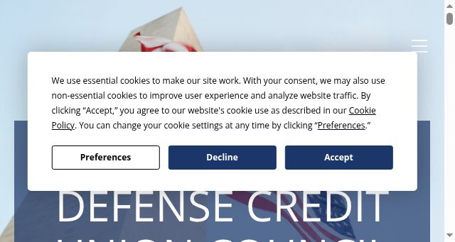 Screenshot of dcuc.org