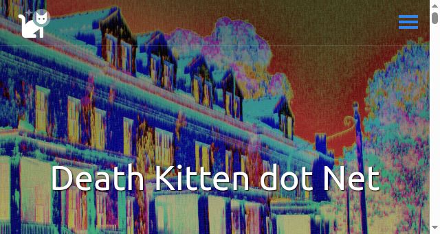 Screenshot of deathkitten.net