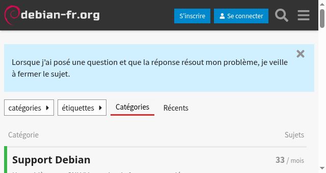 Screenshot of debian-fr.org