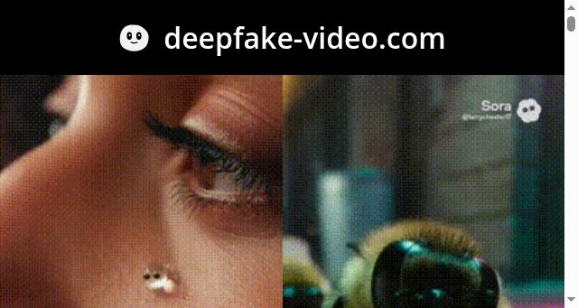 Screenshot of deepfake-video.com