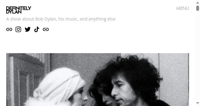 Screenshot of definitelydylan.com
