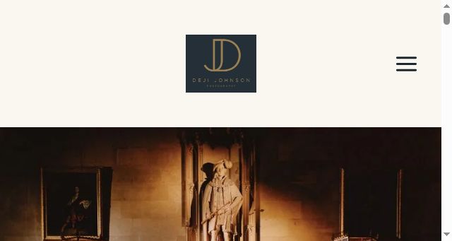 Screenshot of dejijohnson.co.uk