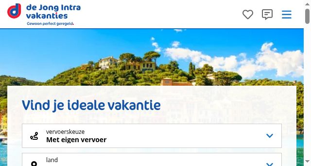Screenshot of dejongintra.nl