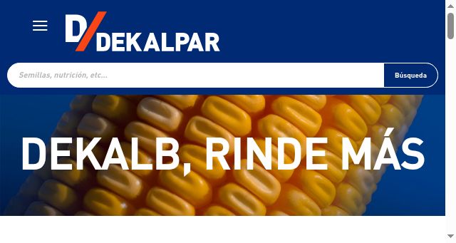 Screenshot of dekalpar.com