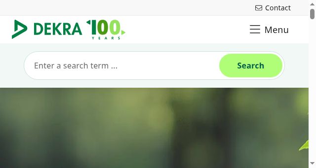 Screenshot of dekra.com