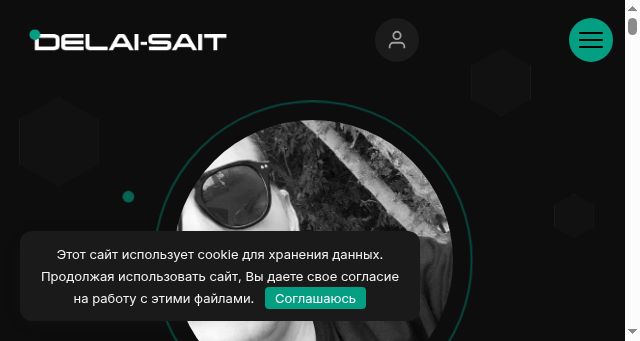 Screenshot of delai-sait.ru