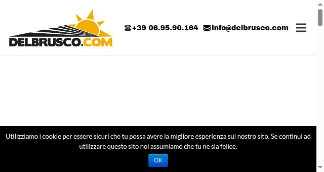 Screenshot of delbrusco.com