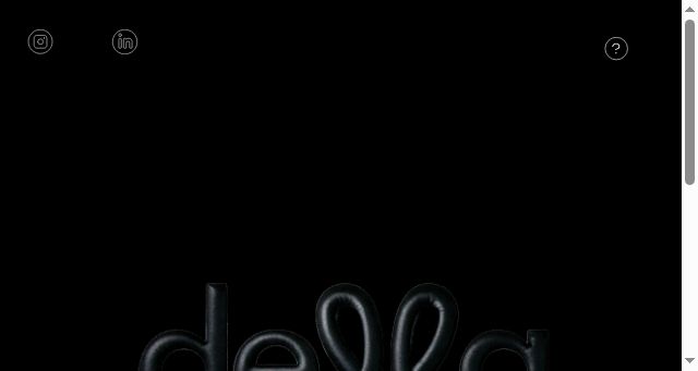 Screenshot of della.one